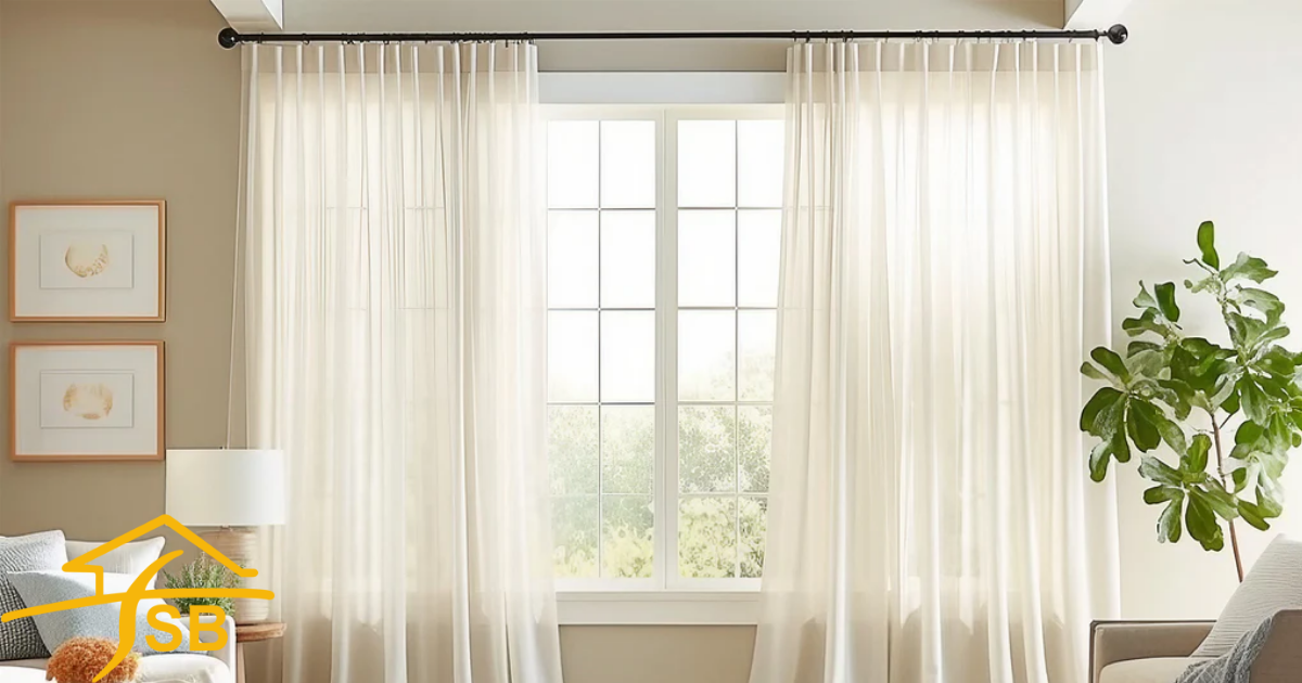 Opt for Light, Sheer Window Treatments